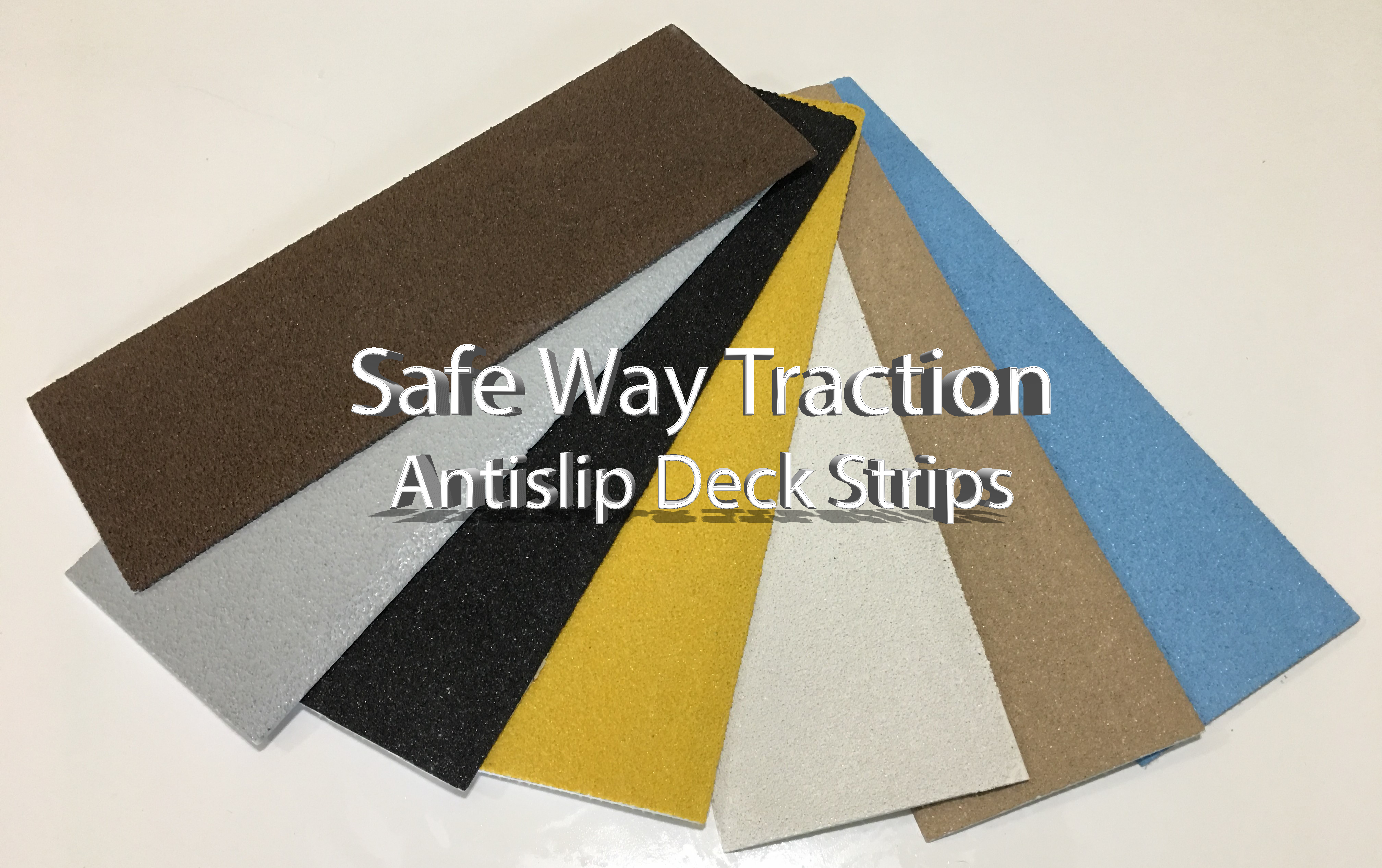 Safe Way Traction 12 X 10 Foot Roll White Adhesive Coarse Vinyl Anti Slip Non Skid Safety Tape Boats Jet Skis Surf Boards 4220-12-10 